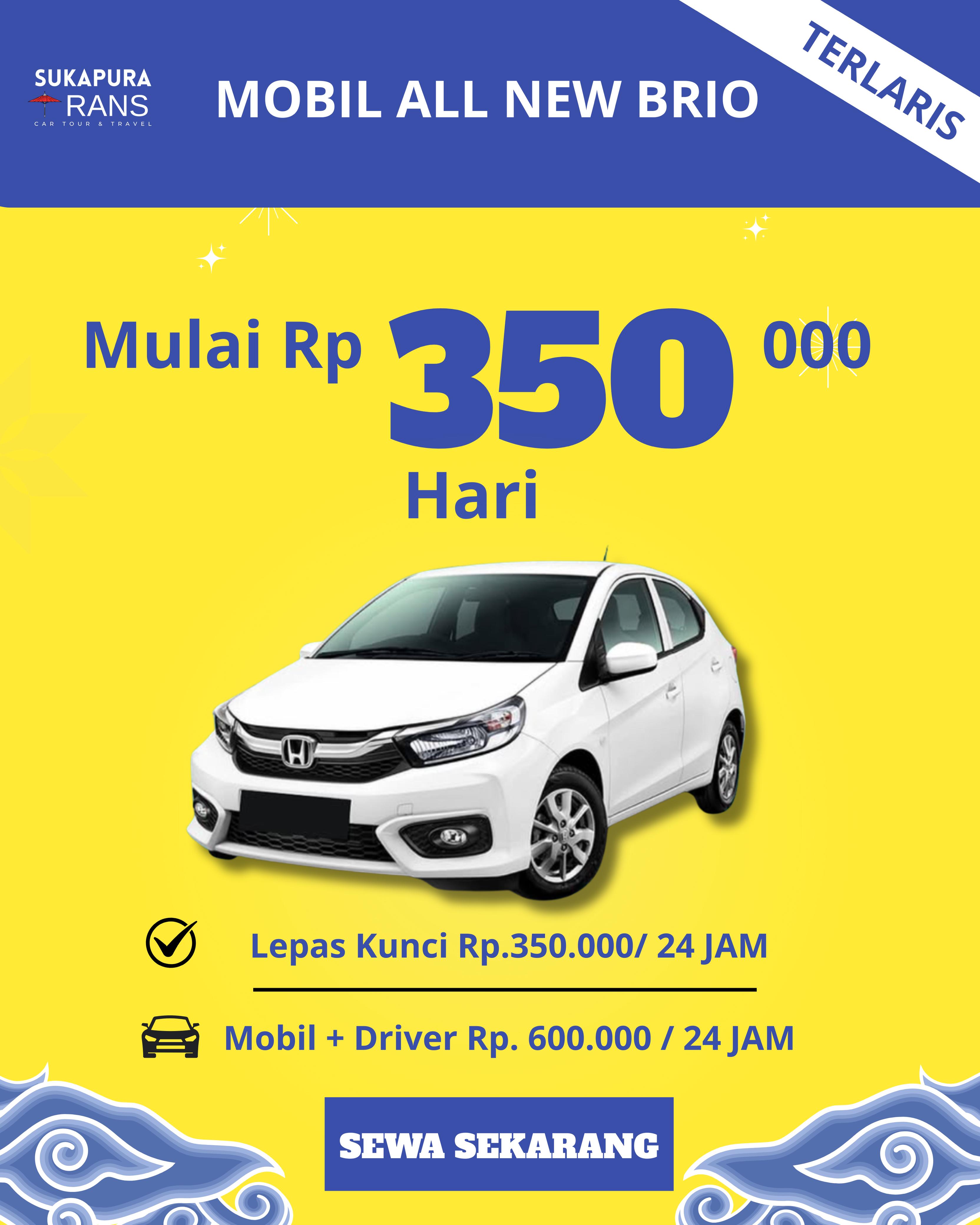 sewa mobil murah brio tasikmalaya