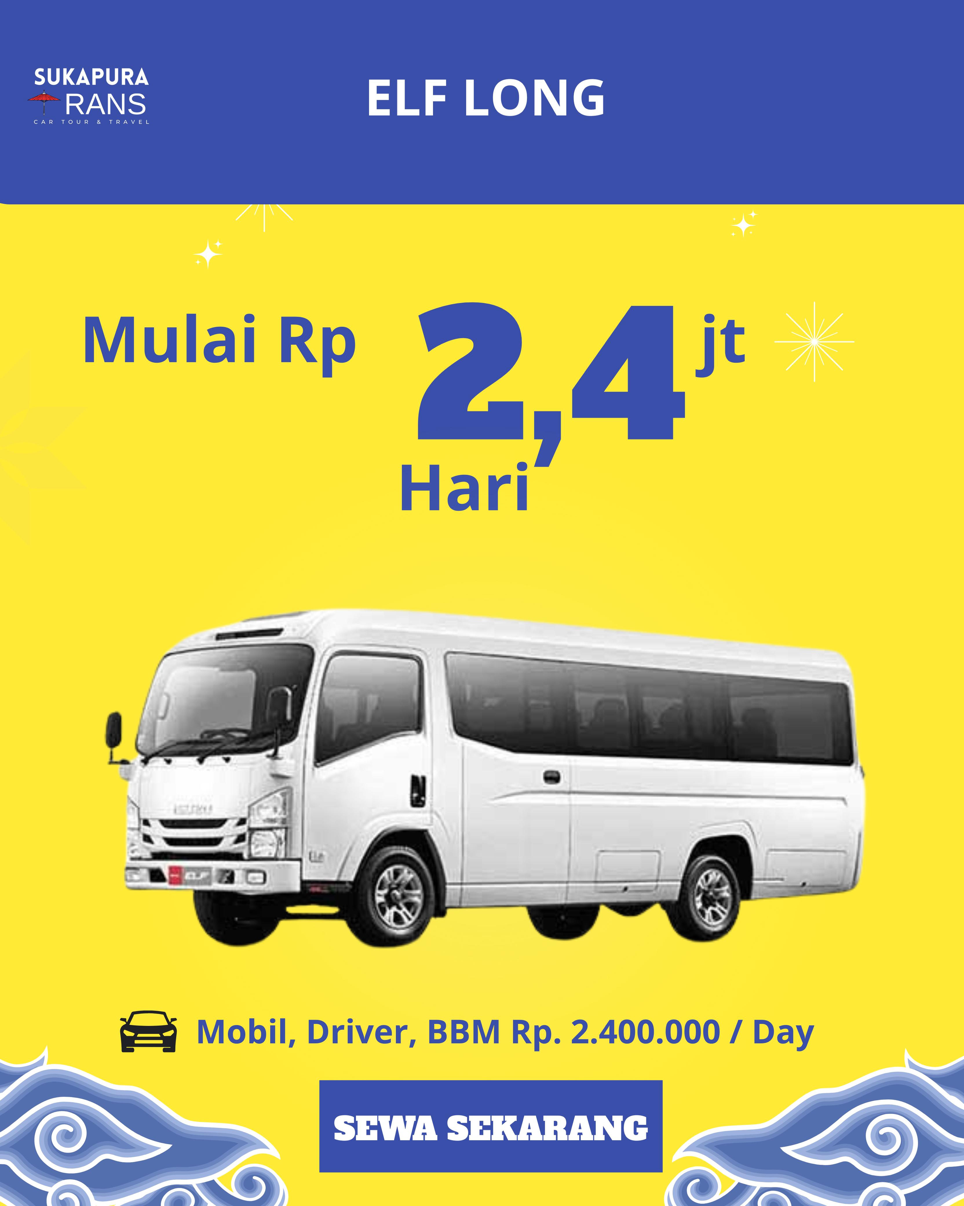 sewa mobil murah Elf Long tasikmalaya
